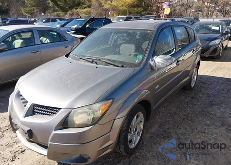 2004 Pontiac Vibe z USA, uszkodzony, nr VIN 5Y2SL62854Z458351